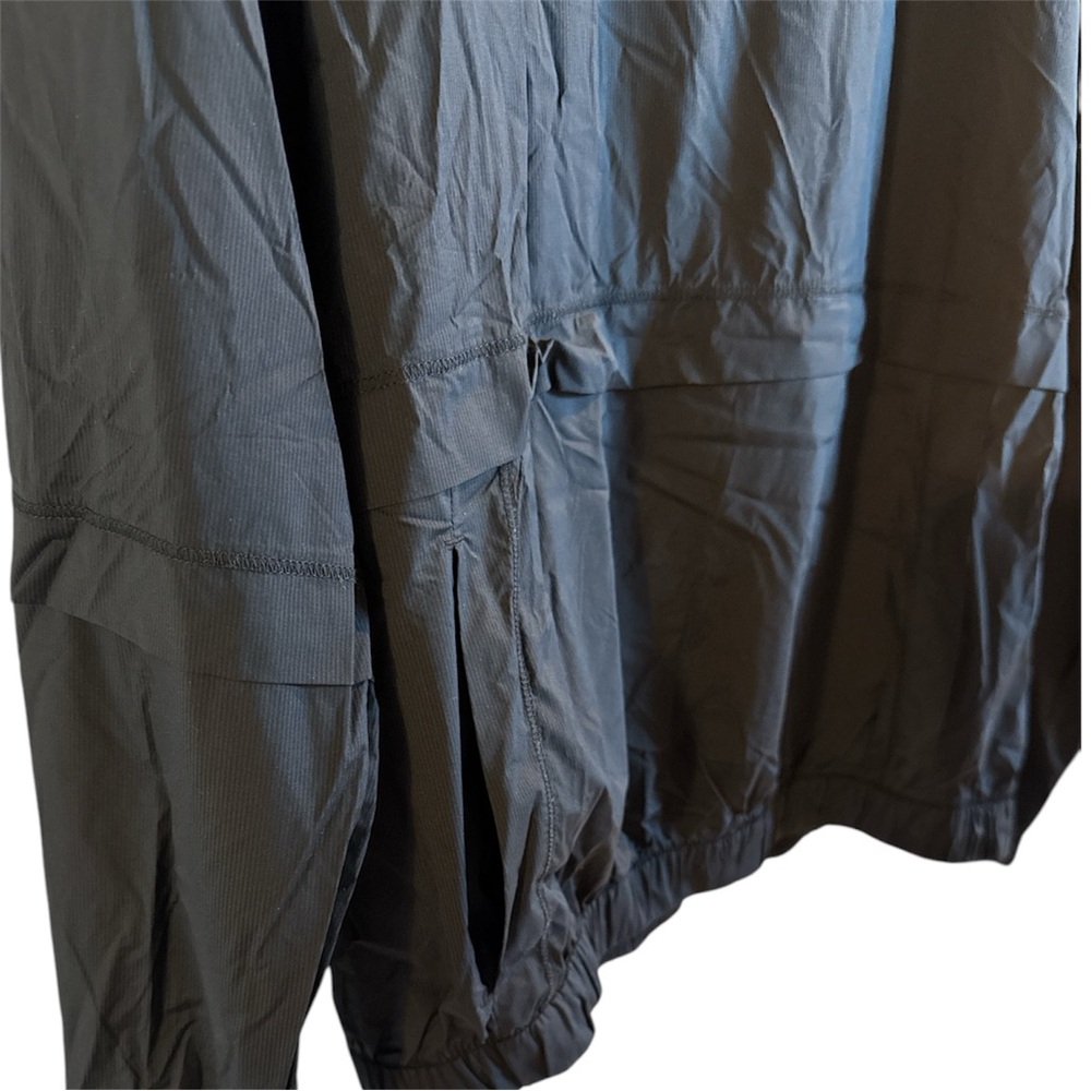 Athleta Pull Over Half Zip Size Small, Black - image 4